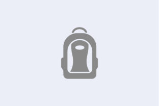 Black School Bag Flat Icon Vector Review