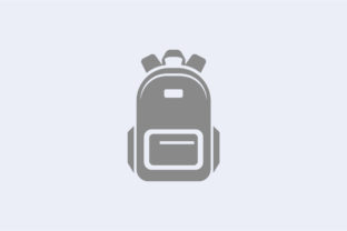Black School Bag Flat Vector Icon: An Embroidery Review
