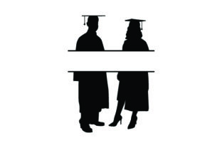 Boy & Girl Graduation Silhouette: Embroidery Review