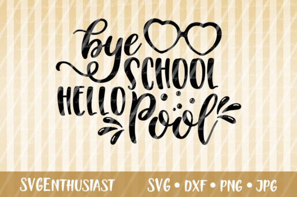 Bye School Hello Pool: A Designer’s Stitch Test