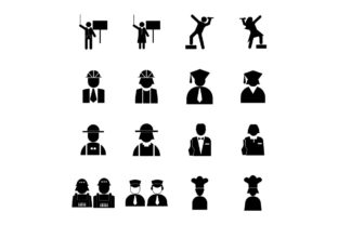 Career Job Icon Set Vector: An Embroidery Review