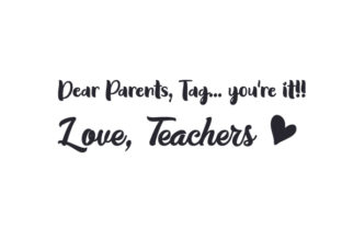Dear Parents Tag You're It: A Designer's Review