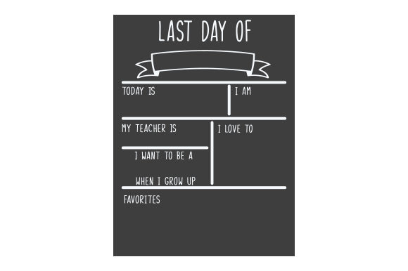 Last Day of School Milestone Board: A Stitcher’s Review