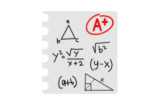 Math Test with an A: An Embroidery Design Review