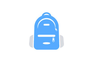 School Bag Flat Icon Vector: An Embroidery Review