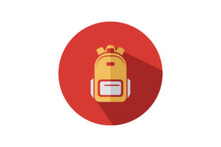 School Bag Flat Vector Icon: An Embroidery Review