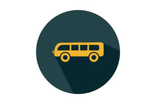 School Bus Flat Vector Icon: An Embroidery Review