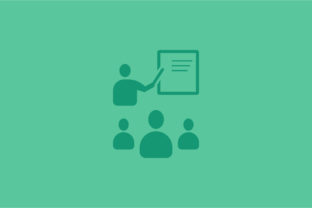 Teacher Teaching in Class Room Icon Review