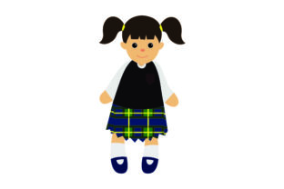 Toy Doll in School Uniform: Embroidery Design Review